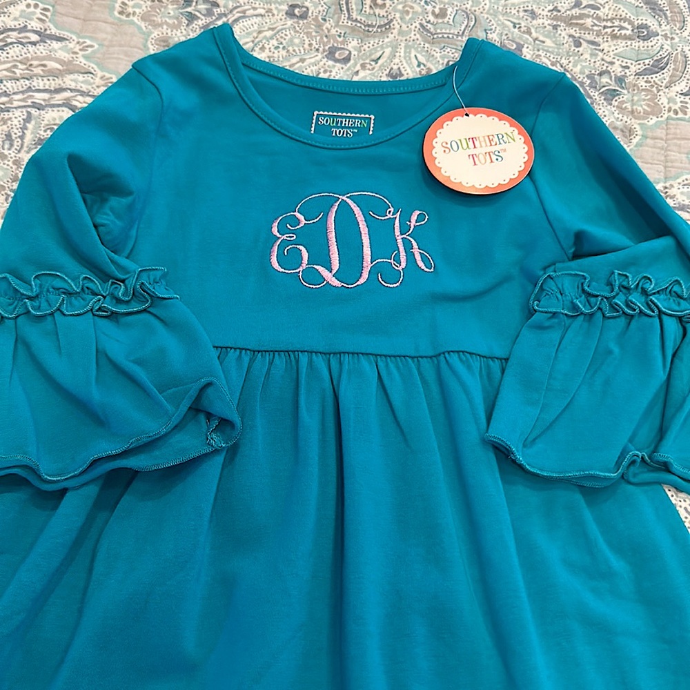 Southern Tots Monogrammed EDK Dress